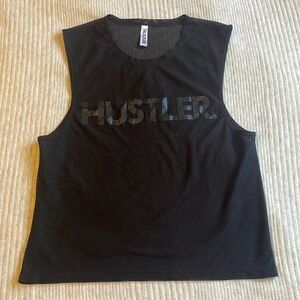 HUSTLER® Logo Mesh Tank Top